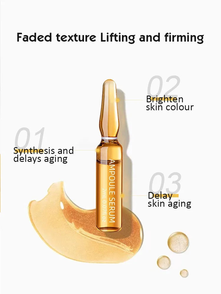 20% Vitamin C Ampoule Serum Set  Moisturising Whitening Wrinkle Reducing Anti-Ageing Serum Face Beauty Skin Care