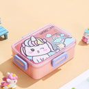 Cute Lunch Box for Kids Girls Boys With Compartments Bento Lunchbox School Child Leakproof Children's Food Snack Boxes New 2025