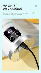 Portable Mini Electric Blender USB Rechargeable Smoothie Juicer Milkshake Maker For Fresh Fruit Orange Juice And On-The-Go Use