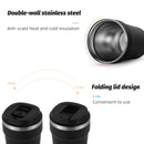 MHW-3BOMBER 360ML Stainless Steel Coffee Tumbler Portable Double Wall Thermal Mugs for Travel Camping Home Coffee Accessories