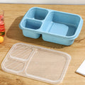 1 Bento Box Lunch Box for Kids and Adults Reusable Food Storage Container 3 Compartment Lunch Box for School Work and Travel