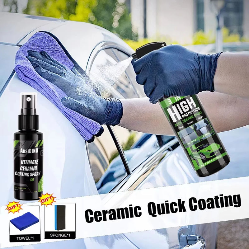 Automobile Quick Coating Spray Polishing Repair Detergent Paint Protection Spray Automobile Accessories ZN7V&cpd