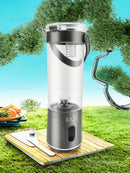 Portable Blender 600ML Household/outdoor  Electric Juicer Rechargeable USB Smoothie Maker Personal Fruit Mixer for Fresh Fruit