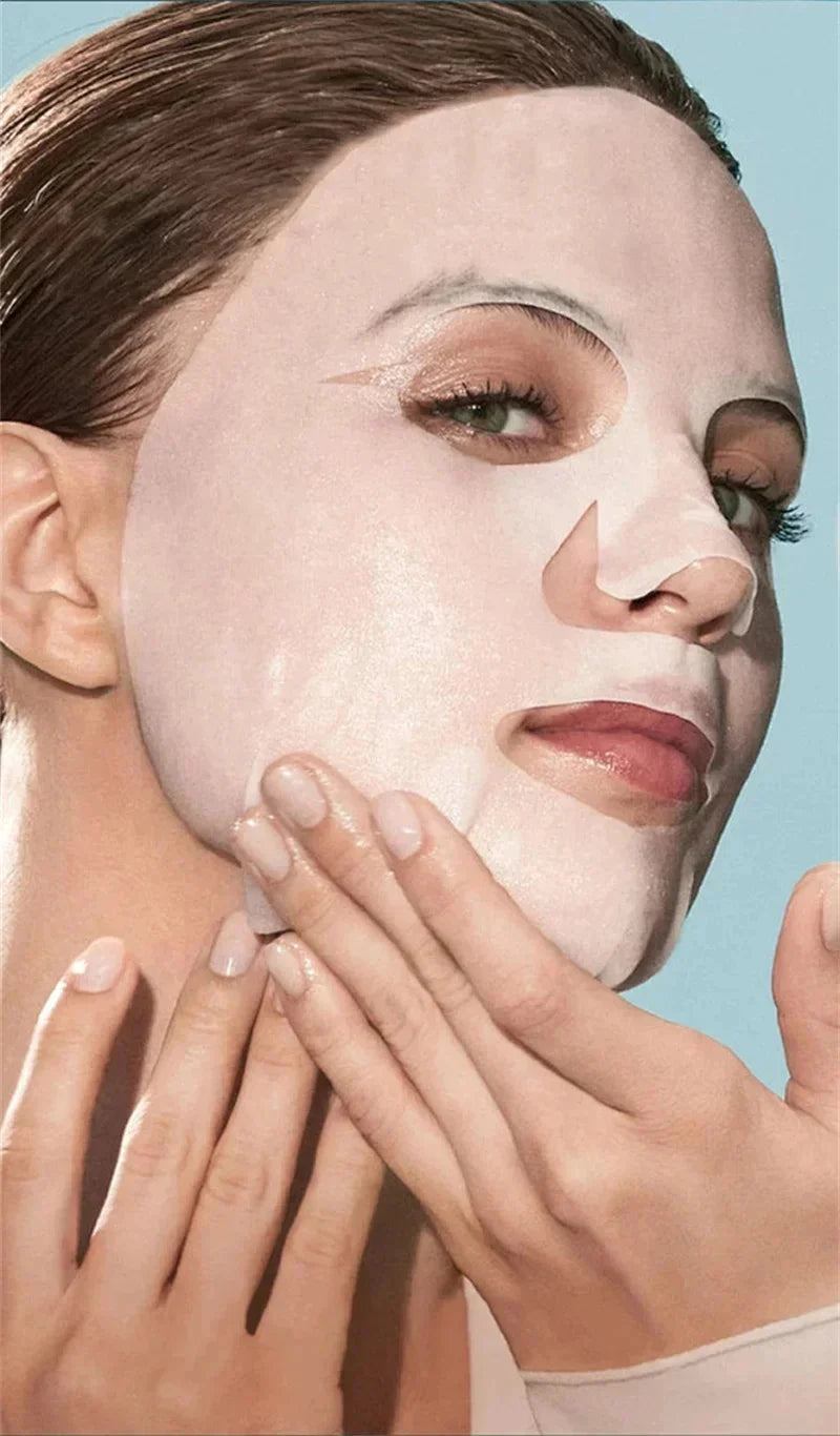 Bio-Collagen Face Mask Collagen Protein Hydrogel Soft Gel Mask Deep Moisturizing For Women Skin Care Products 1/3/5/10PCs