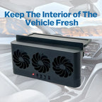 Automobile Exhaust Fan Heat Dissipation Smoke Exhaust Oxygen Cycle Intelligent Tri-Mode Exhaust Fan Automobile Supplies