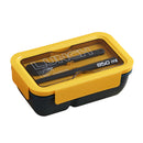 Microwaveable Lunch Box Divided Non-flavored Bento Box Japanese-style Student Adult Office Lunch Box with Meal