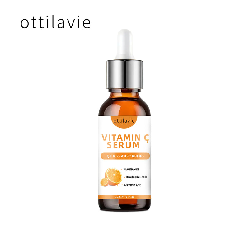 Vitamin C Serum with Hyaluronic Acid – Fast-Absorbing, Deep Hydration, Non-Greasy, 24-Hour Nourishment for Instant Glowing Skin