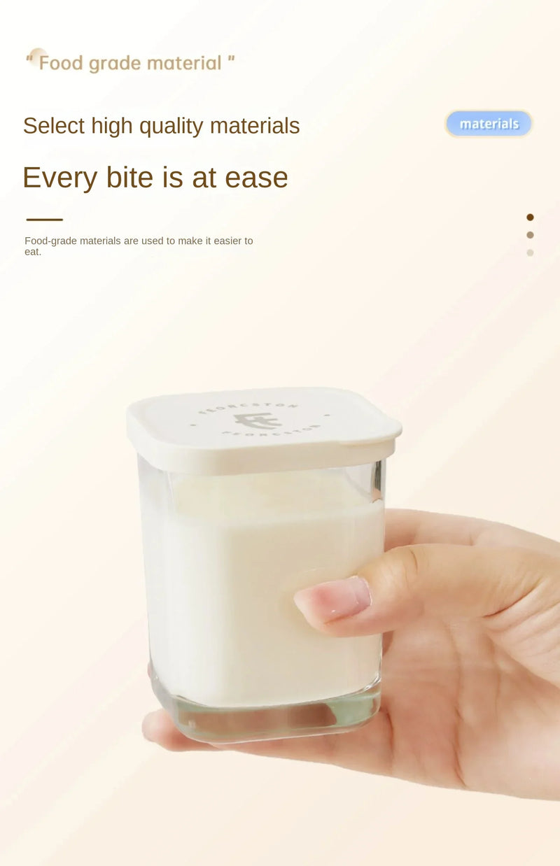 220V Automatic Yogurt Maker with 9 Jars, Perfect for Homemade Pickles, Natto, and Sake, Large Capacity A