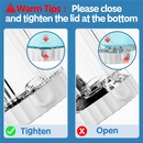 B47B-Soft Serve Maker Ice Cream& For Ninja NC701 NC700 Series Swirl Creami Machines 4 PCS 16 Oz Container Pints Lids