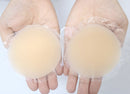 Nipple Covers No Show Reusable Seamless Pasty Sticky Adhesive Silicone Nipple Pasties for Women