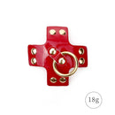 Women 1Pair Sexy Leather Cross Nipple Cover Reusable Breast Stickers Self Adhesive Nipple Pasties Nipple Covers Bra Accessories