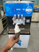 Oceanpower Commercial Table Top Three Flavors Soft Serve Ice Cream Machine Maker NE1430