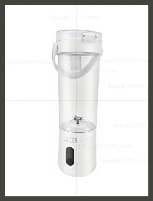 Portable Blender 600ML Household/outdoor  Electric Juicer Rechargeable USB Smoothie Maker Personal Fruit Mixer for Fresh Fruit