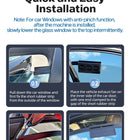 Automobile Exhaust Fan Heat Dissipation Smoke Exhaust Oxygen Cycle Intelligent Tri-Mode Exhaust Fan Automobile Supplies