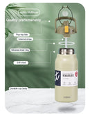 Tumbler Thermo Bottle Large Capacity With Straw Stainless Steel Thermal Water Bottle Cold and Hot Thermos Cup Vacuum Flask Gym