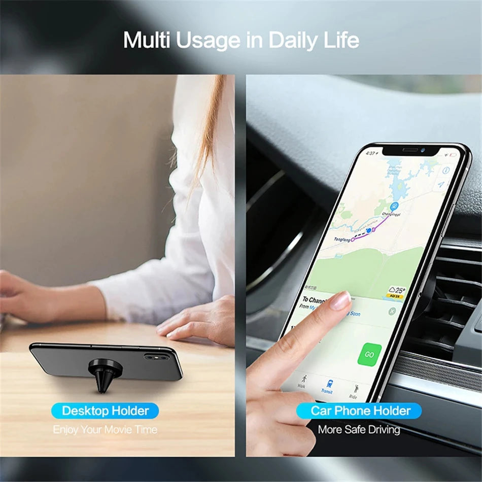 Strong Magnetic Car Air Vent Smartphone Holder