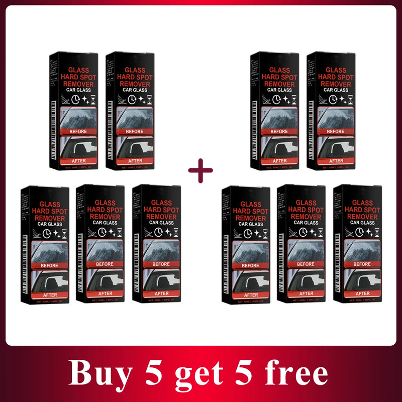 Car Glass Oil Film Cleaner Car Window Cleaning Automobile Windshield Remove Stains Automobile Windscreen Eliminate Greasy Dirt