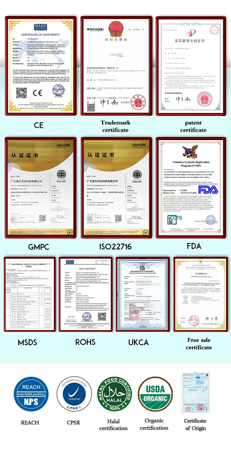 20% Vitamin C Ampoule Serum Set  Moisturising Whitening Wrinkle Reducing Anti-Ageing Serum Face Beauty Skin Care