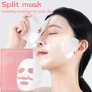 5/10/15/20 Bio Collagen Face Mask Shrink Pores Deep Hydrating Moisturizing Split Mask Firming Nourish Brighten Facial Skin Care