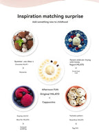 500ml Automatic Italian Ice Cream Machine Maker Mini Roll Soft Serve Hard Household Full Sorbet Fruit Dessert 220V