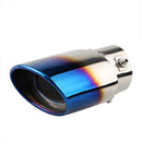 Shark belt net tail throat Stainless steel exhaust pipe Automobile exhaust pipe muffler Automobile accessories exhaust pipe