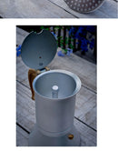 JUSTINLAU 3/6 Cups Italian Moka Coffee Maker Pot Aluminum Coffee Pot for Kitchen Mocha Espresso Latte Stovetop Filter Barista