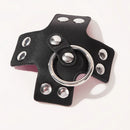 Women 1Pair Sexy Leather Cross Nipple Cover Reusable Breast Stickers Self Adhesive Nipple Pasties Nipple Covers Bra Accessories