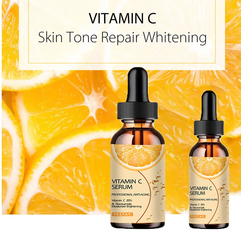 vitamin C essence, mild and non irritating, hydrating, nourishing, leaving skin soft and delicate