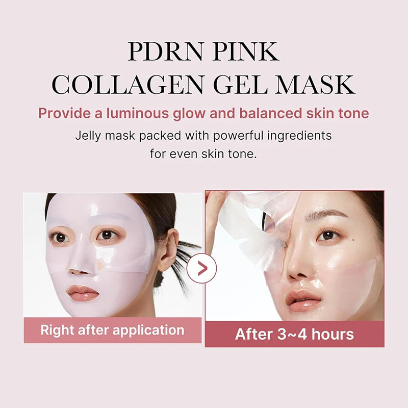 Bio-collagen Real Deep Mask Moisturizing Overnight Face Skin Care With Hydrolyzed Collagen Reverse Film Volume Peel Off Mask
