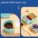 Cute Lunch Box for Kids Girls Boys With Compartments Bento Lunchbox School Child Leakproof Children's Food Snack Boxes New 2025