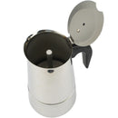 2/4/6/9 Cups Stainless Steel Coffee Maker Moka Pot Espresso Maker Cups Latte Percolator Stove Top Espresso Pot