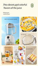 Portable Electric Juicer Blender 600ml USB Charging Fruit Smoothie Maker Lemon Orange Juicing Cup Compact Kitchen Appliance