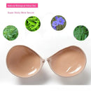Reusable Nipple Tape Nipple Stickers Seamless Nipple Cover Strapless Silicon Bra Gathered Adhesive Bra