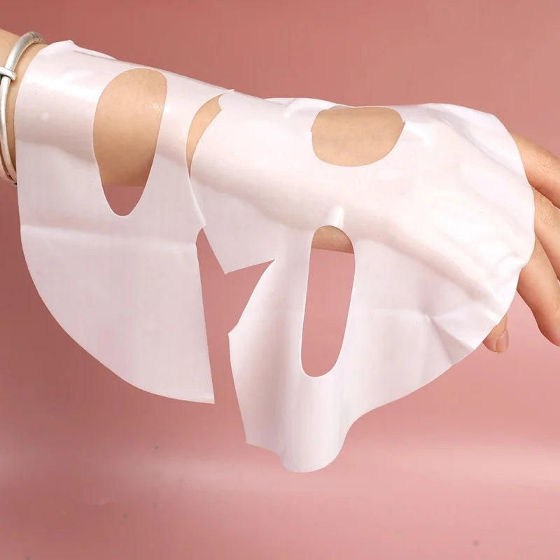 5/10/15/20 Bio Collagen Face Mask Shrink Pores Deep Hydrating Moisturizing Split Mask Firming Nourish Brighten Facial Skin Care