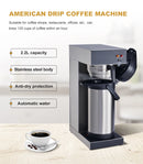 Large Capacity 2.2L Coffee Shop Appliances Coffee Brewer Multi Drink Commercial American Coffee Machine