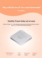 500ml Automatic Italian Ice Cream Machine Maker Mini Roll Soft Serve Hard Household Full Sorbet Fruit Dessert 220V