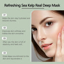 Bio-Collagen Sea Kelp Real Deep Mask Anti-Wrinkle Lifting Mask Hydrolyzed Collagen Collagen Reverse Filming Volume PeelOff Mask
