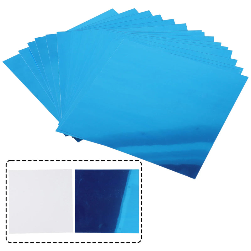 16PC 15CM Square Mirror Wall Sticker Self-adhesive Acrylic Tile Mosaic Decal Mural Covering For Bedroom Household DIY Decoration