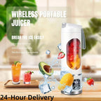 Portable Mini Electric Blender USB Rechargeable Smoothie Juicer Milkshake Maker For Fresh Fruit Orange Juice And On-The-Go Use