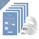 Bio-Collagen Real Deep Mask Soluble Collagen Sheet Mask with Hydrolyzed Collagen Collagen Reverse Film Volume Peel Off Mask