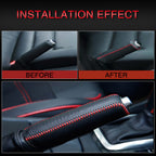 Automobile Gear Handbrake Cover Automobile Interior Accessories Manual Handbrake Box Gear Head Handle Automobile Decoration