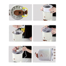 Electric Ice Cream Maker DIY Soft Serve Ice Cream Appliance Portable Lightweight