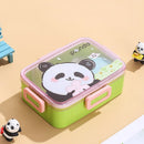 Cute Lunch Box for Kids Girls Boys With Compartments Bento Lunchbox School Child Leakproof Children's Food Snack Boxes New 2025