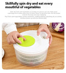 Multifunctional Household Manual Vegetable Dehydrator - Salad Spinner with Fruit, Lettuce Drain Basket | Home Kitchen Gadgets