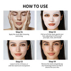 Bio-Collagen Real Deep Mask, Hydrating Overnight Hydrogel Mask, Pore Minimizing, Elasticity Improvement