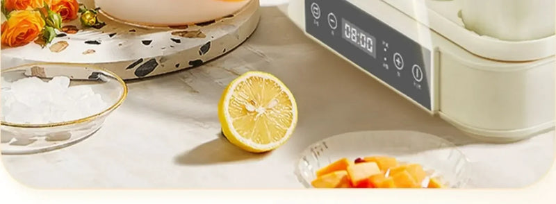 220V Automatic Yogurt Maker with 9 Jars, Perfect for Homemade Pickles, Natto, and Sake, Large Capacity A