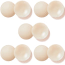 Nippies Nipple Cover - Sticky Adhesive Silicone Nipple Pasties - Reusable Pasty Nipple Covers for Women 5 Pairs Travel Set