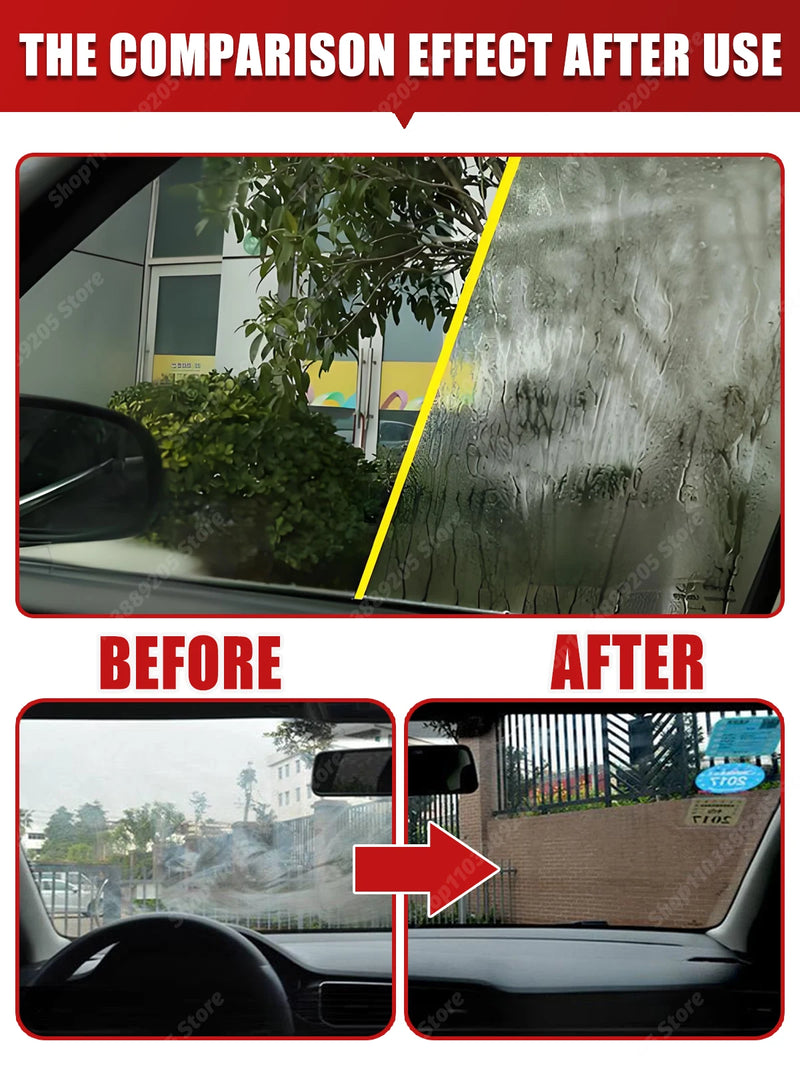 Car Glass Oil Film Cleaner Car Window Cleaning Automobile Windshield Remove Stains Automobile Windscreen Eliminate Greasy Dirt