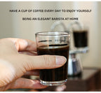 1 2 4Cups Espresso Coffee Maker Stainless Steel Mini Moka Pot With Unique Design