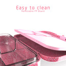 Bento Lunch Box for Kids: BPA Free Kids Bento Box Toddler Lunch Box for Daycare or School